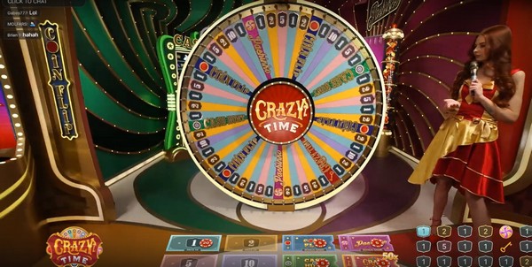 Crazy time roue de la fortune evolution gaming casinos en ligne en direct